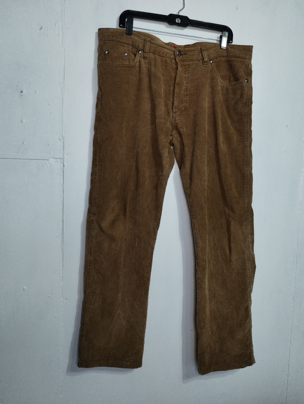 Hugo Boss Men's Brown Corduroy Trousers Size (38X34)
